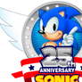 Official Sonic 25th Anniversary Logo Recreation
