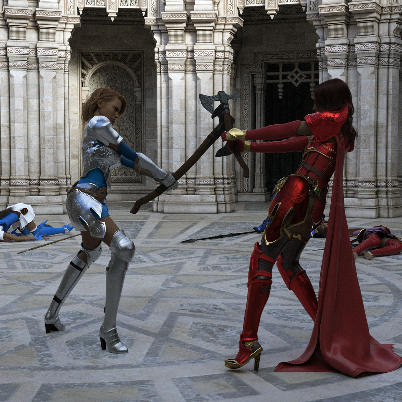 Elsa Victoria The Tournament: Victoria vs Elsa 5 by Inkt0b3r on DeviantArt