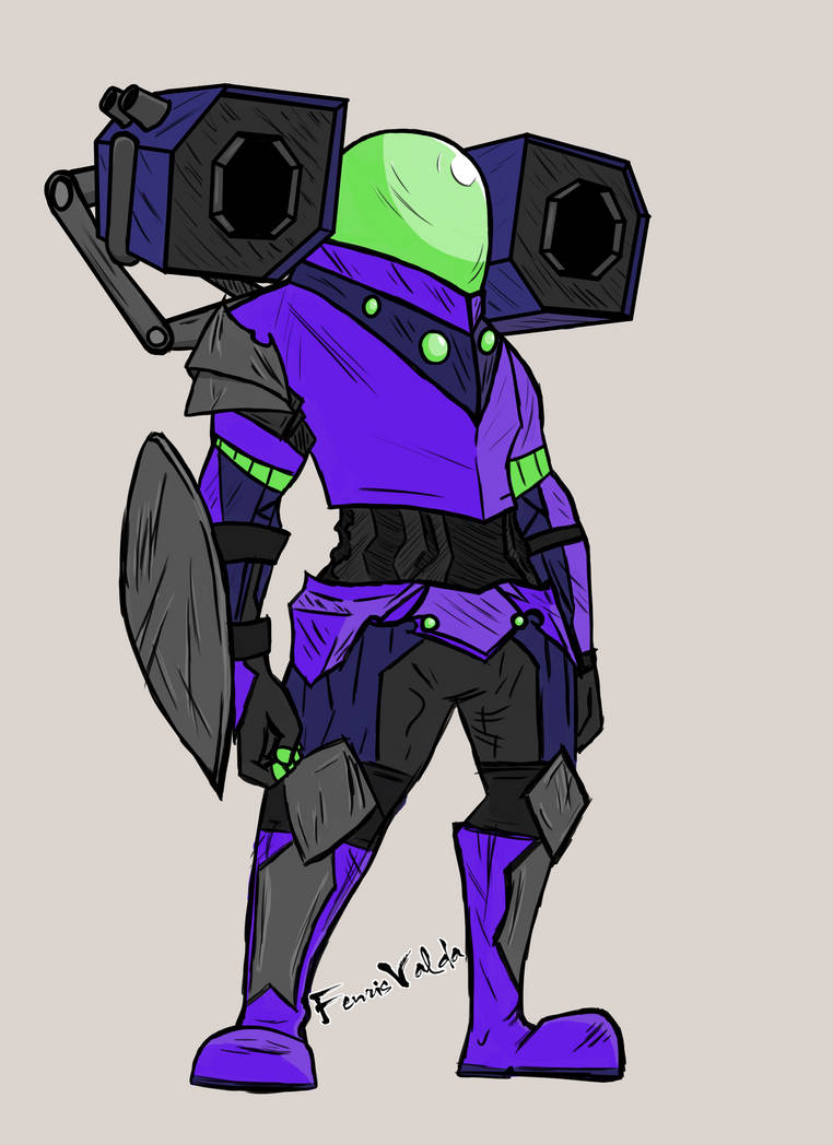 Engineer (Risk of Rain 2) by Fenris-Valda on DeviantArt