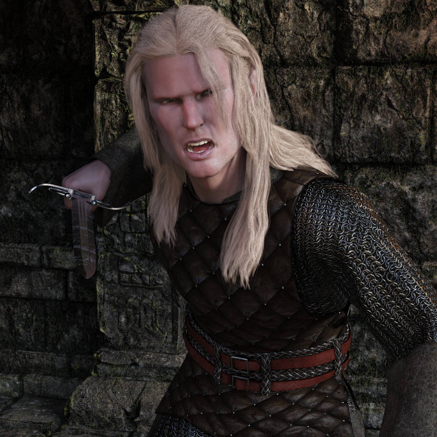 Angry Elf by arcades666 on DeviantArt