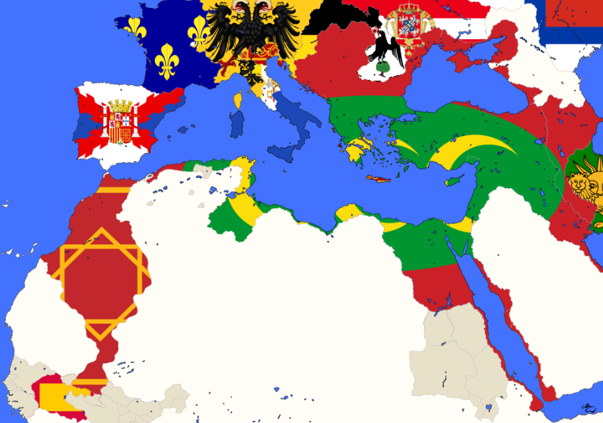 Ottoman Empire Map 1922