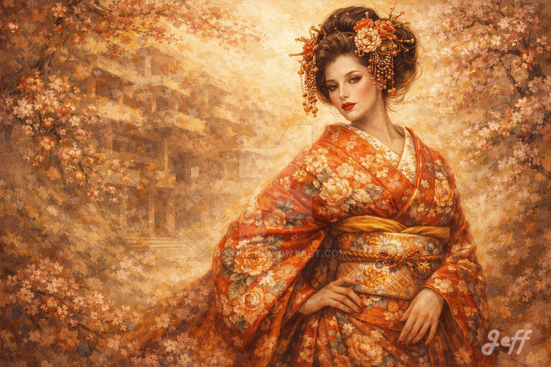 Cgeisha Geisha 01 by AiVole on DeviantArt