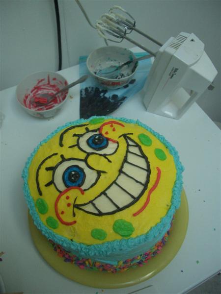 SpongeBob cake