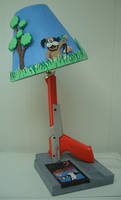 Duck Hunt lamp