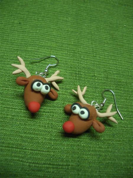 Reindeer earrings