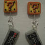 Nintendo Earrings, take 2