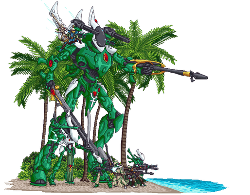 Pixel Eldar Beach