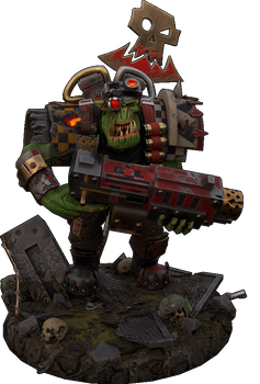 3D Ork Mekboy