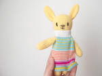 Chaussette the yellow rabbit by AnneKo