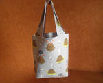A volcanic project bag. Sac a ouvrage volcanique by AnneKo