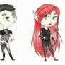 WoE Chibis - Alistair, Yeehmeril and Anan