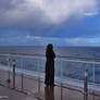 Erika at the end of the rainbow (Atlantic ocean)