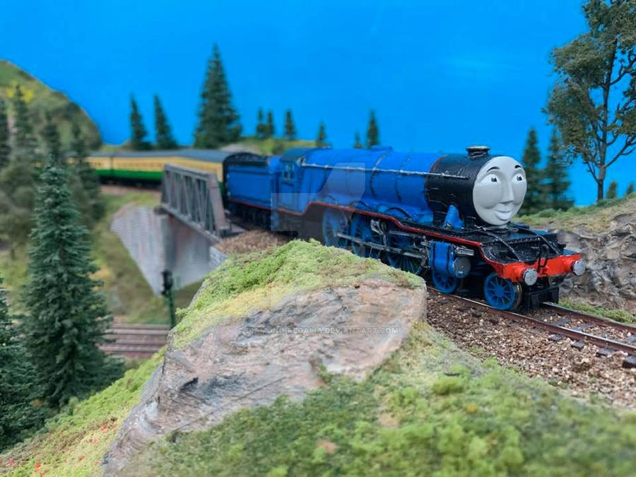 Gordon The Big Engine RWS Custom model 4 by Diamond-Regalia on DeviantArt