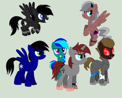 My mane 6.