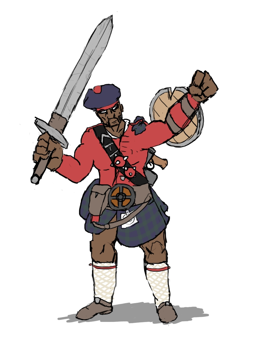 18th Century Scottish Demoman