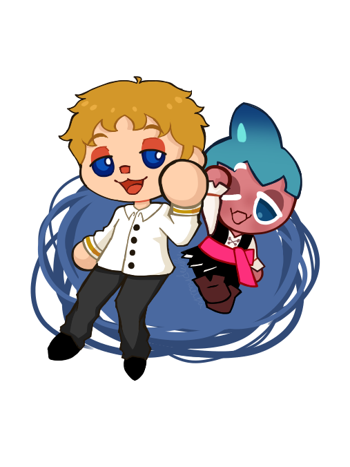 failboat and sorbet shark cookie by nymphaealbe on DeviantArt