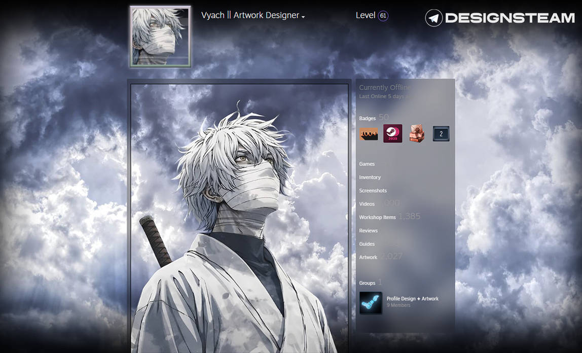 FREE STEAM ANIME PROFILE by BABOSHA789 on DeviantArt
