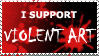 violent art stamp by thechaosproject