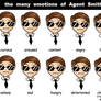 the emotions of Agent Smith