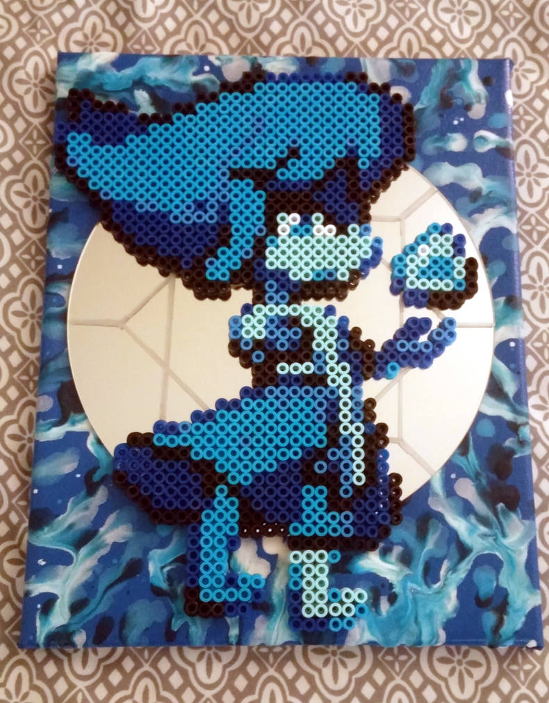 Blue Saturn Designs on Instagram: “Again I find myself making another big  perler bead project and I love this perler bead pen. As …