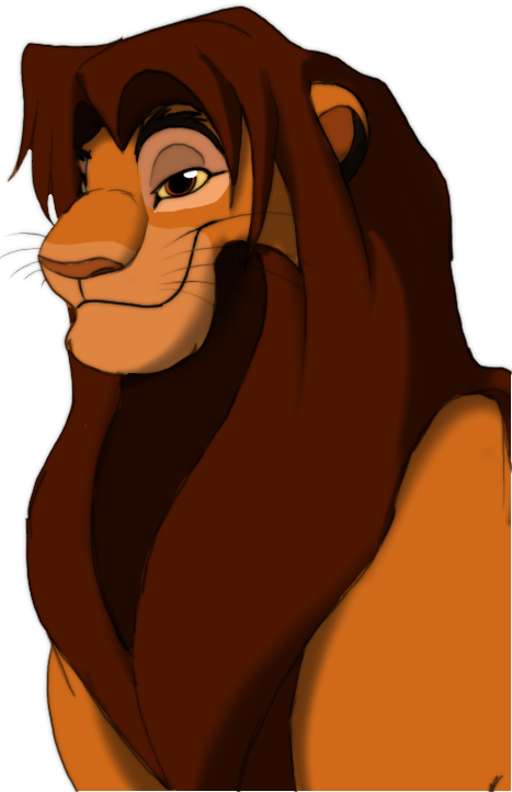 Simba Re-Design by BijutsuYoukai on DeviantArt