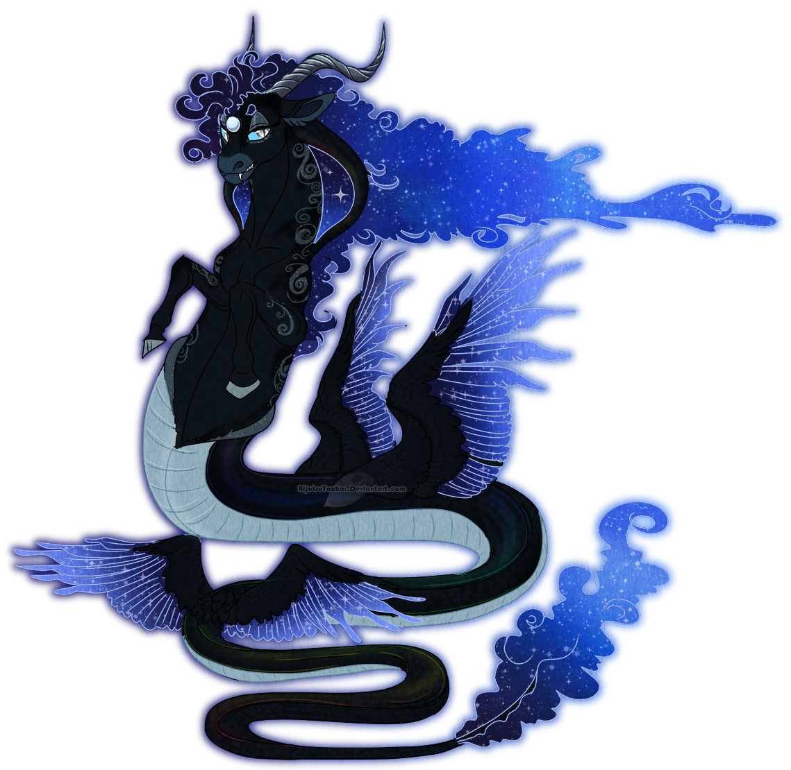 ADPT: Nightmare Moon-Ophiotaurus Full by BijutsuYoukai on DeviantArt