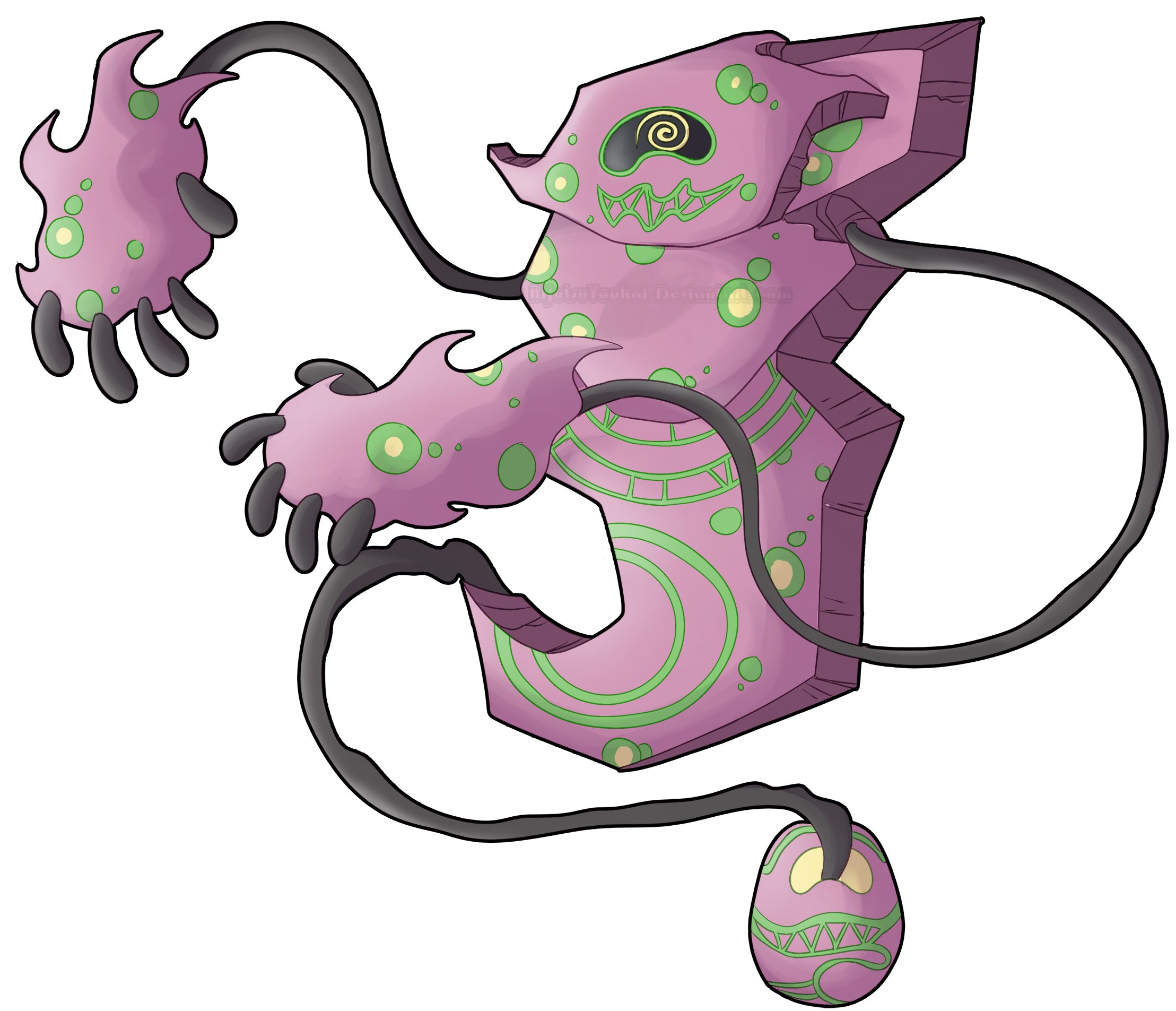 Spiritomb v.2 by Xous54.deviantart.com on @DeviantArt