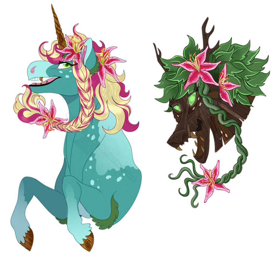 Timber Applejack ADPT: Applejack-Timberwolf-Fizzy Bust+ by BijutsuYoukai on DeviantArt