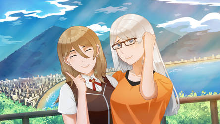 Evelyn and Inui Azusa