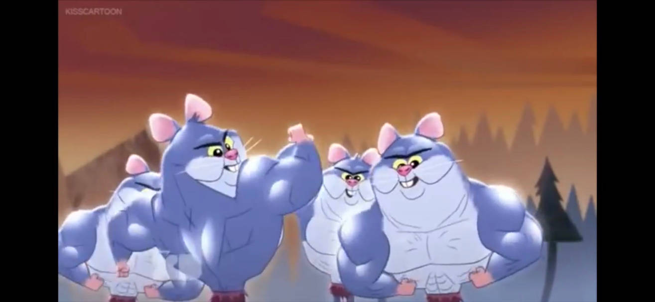 Muscular gophers by kinklover2 on DeviantArt