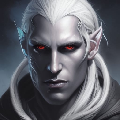 Elf Drow 30 by AlleyVAI on DeviantArt