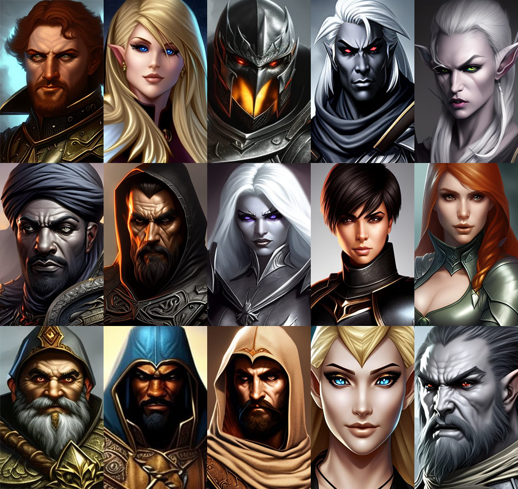 Bg2 Graphics PortraitPack for Baldur's Gate 2 by AlleyVAI on DeviantArt