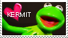 Kermit the Frog stamp by Metadream