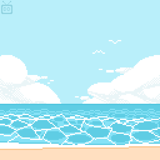 Ocean Pixel Art