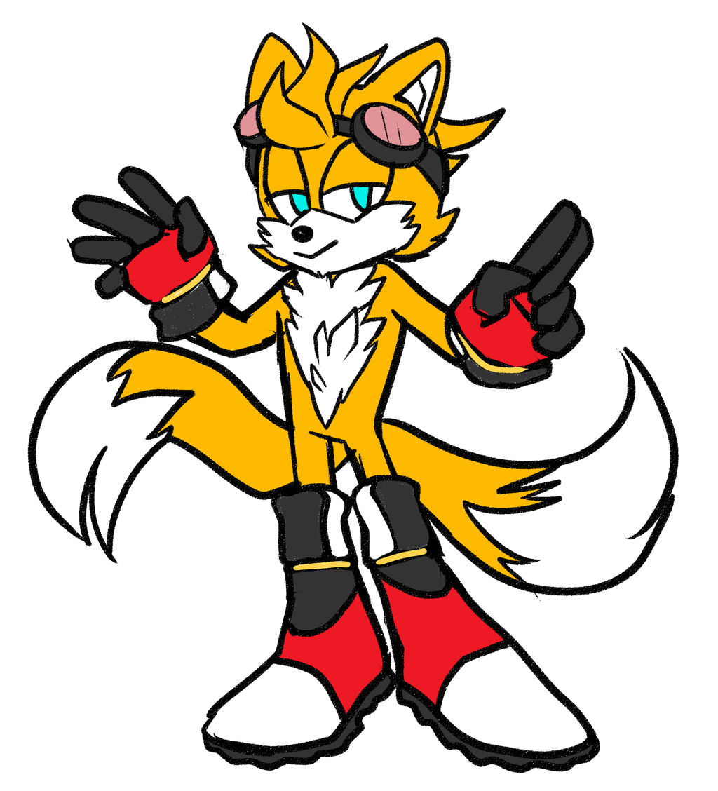 Allen Tails Tails AU by pinkiteru on DeviantArt