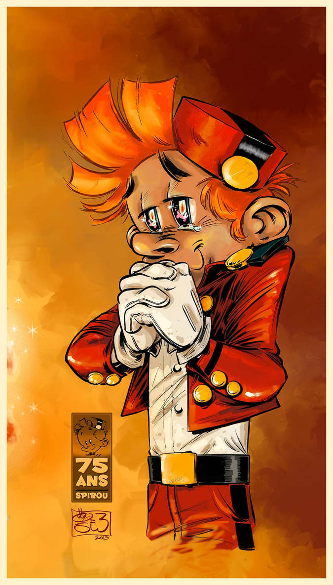 Spirou 75th Anniversary by Hagenmerac on DeviantArt