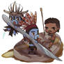 Namor Namora and Attuma chibi v