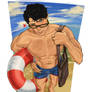 To the beach