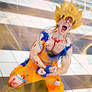 Goku cosplay  - The power of rage