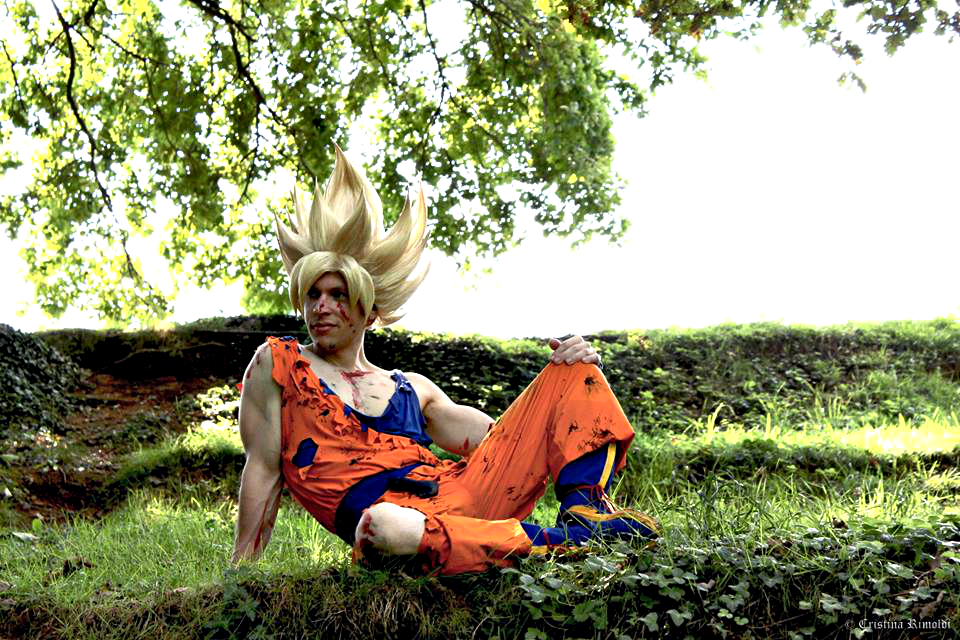 Goku Cosplay .:Relax time:.