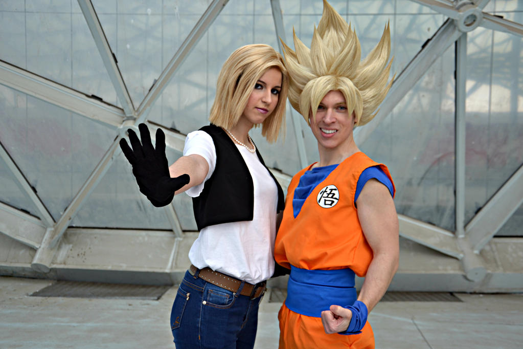 Goku cosplay and C18 by Alexcloudsquall on DeviantArt