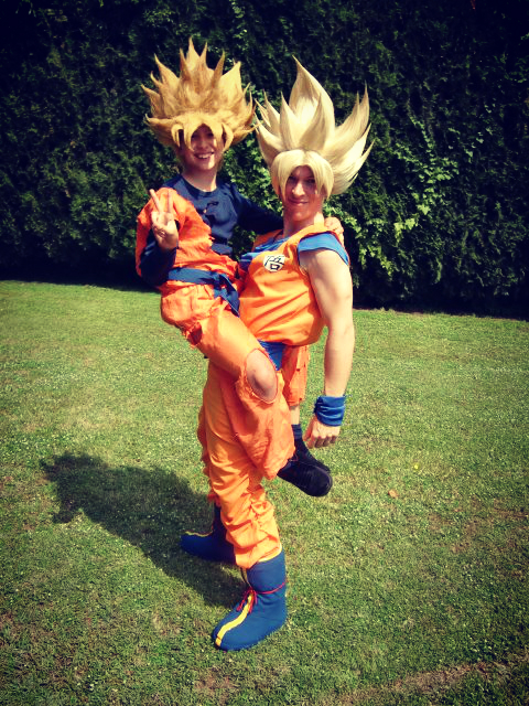 Goku and Goten