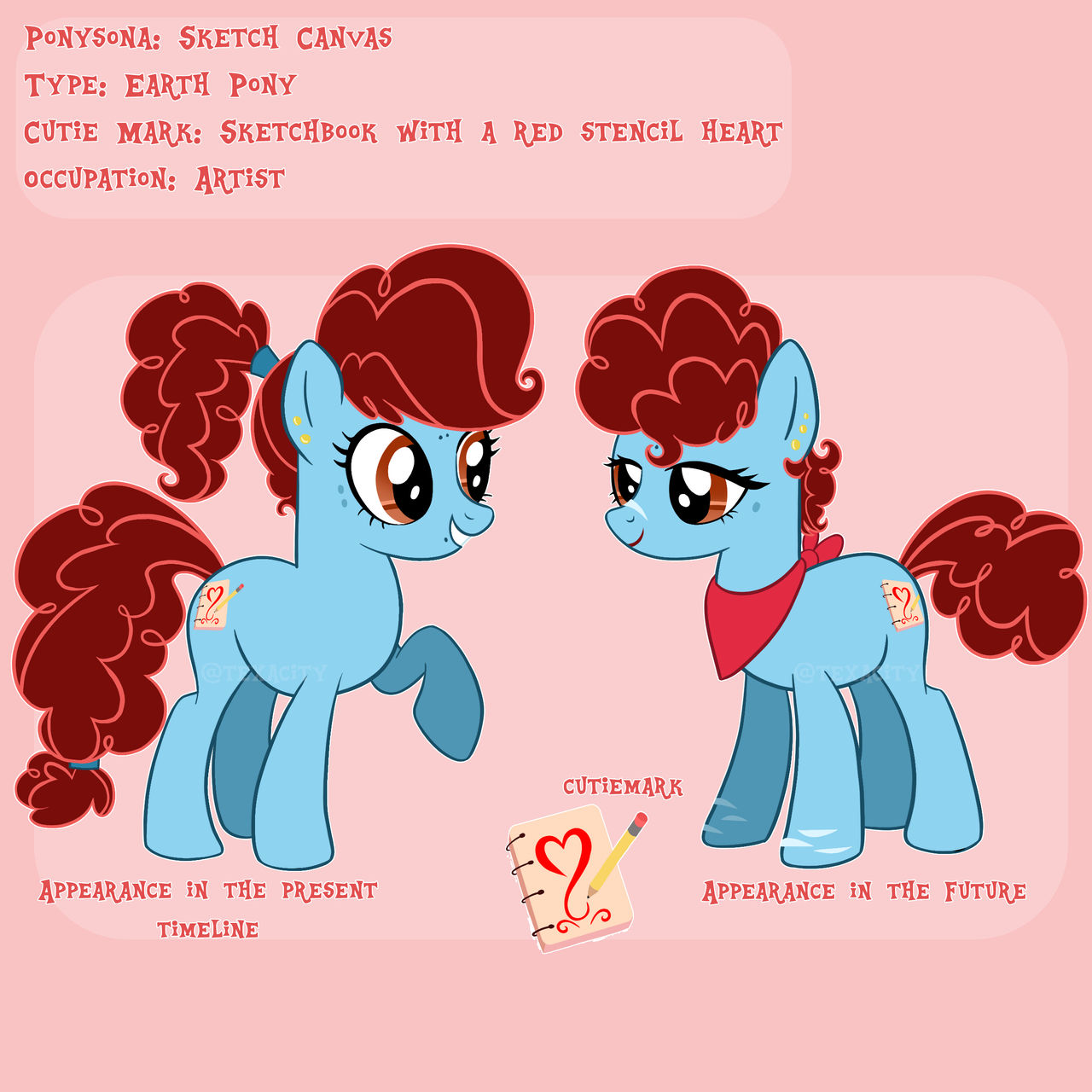 Mlp Characters Reference MLP: Sketch Reference by texacity on DeviantArt