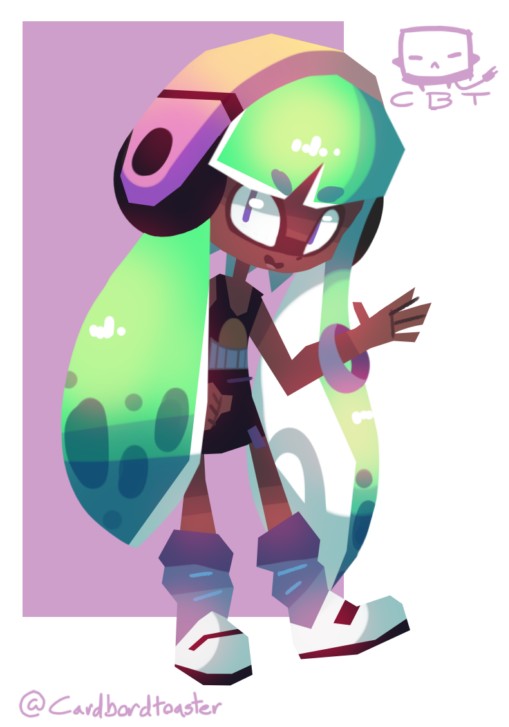 Green Inkling Girl