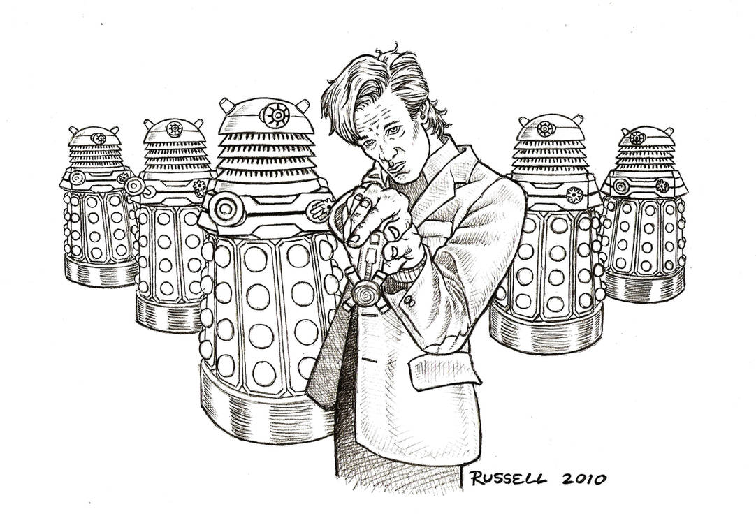 Doctor Who Vs The Daleks by Bungle0