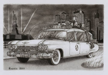 ECTO 1 by Bungle0