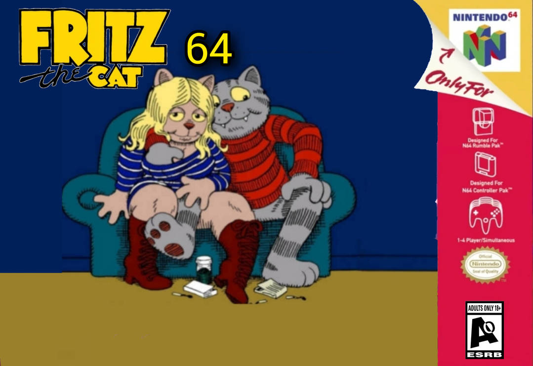 Cartoon Cat R64 Fritz The Cat 64 (1996) Nintendo 64 by 2nth on DeviantArt