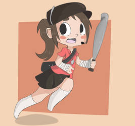 Femal scout TF2