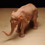 Asian Elephant Figure 360 GIF