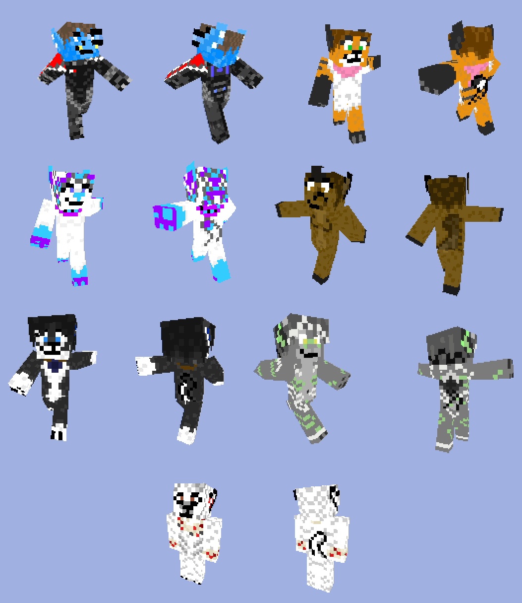 Minecraft skin by ArtStrawberryMuffin on DeviantArt